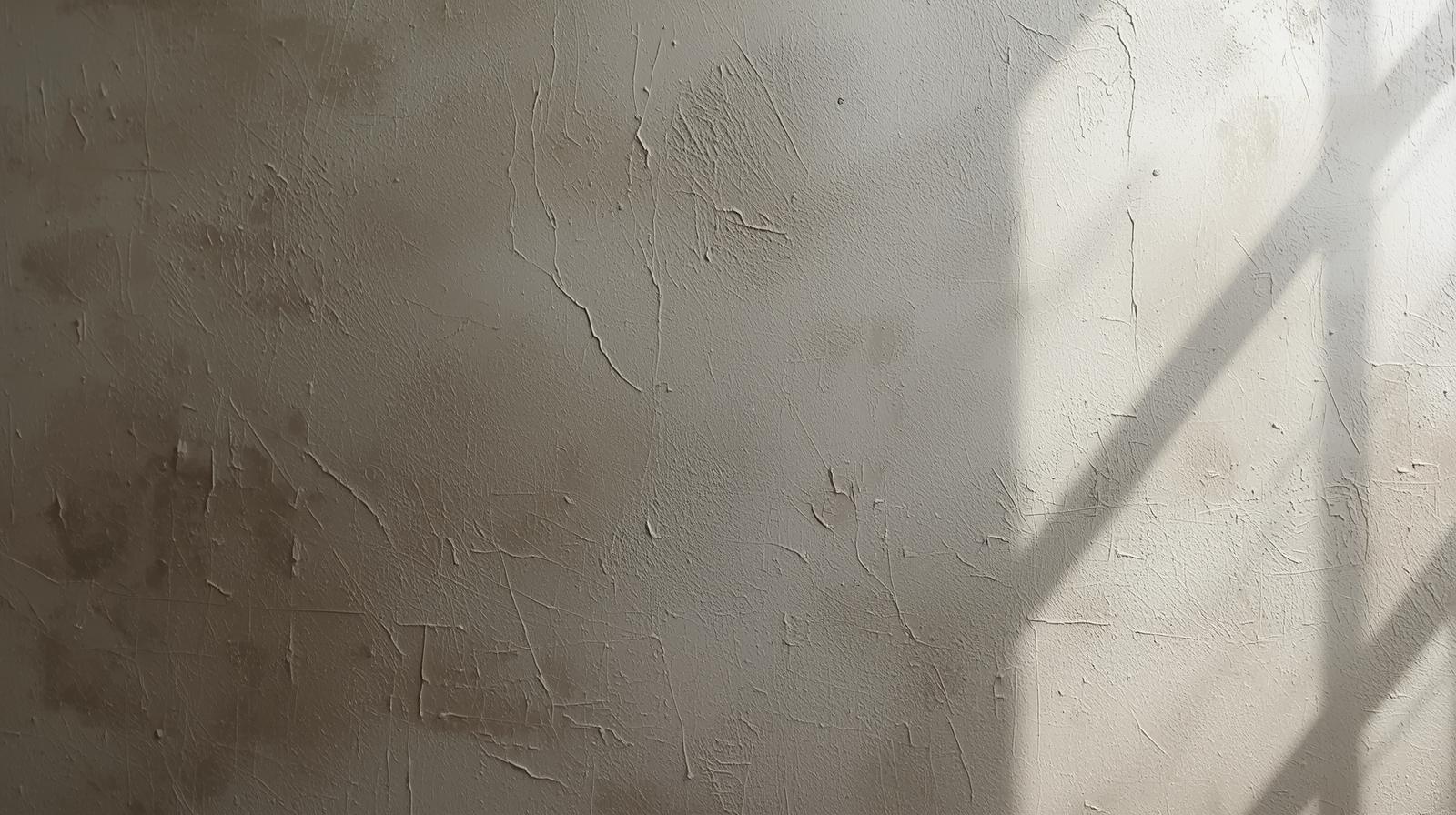 藝術塗料完工那天，這個牆面再也沒被掛過東西